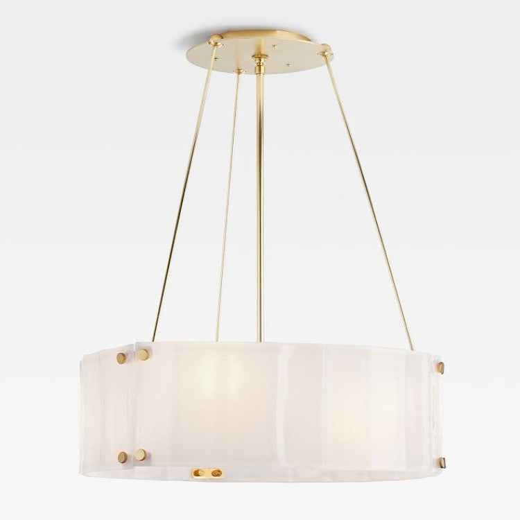 Willamette Round Crystal Chandelier 24" - thebelacan