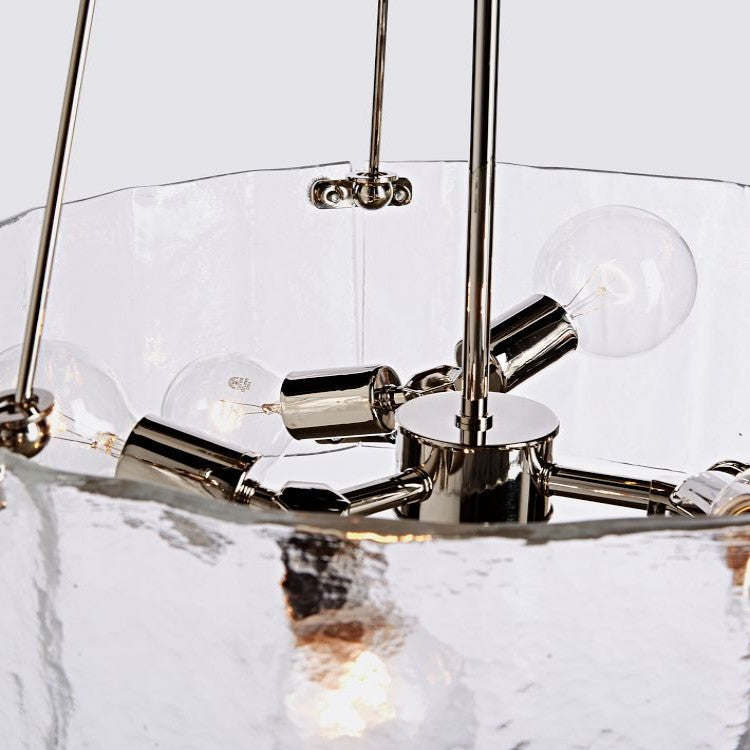 Willamette Round Crystal Chandelier 24" - thebelacan