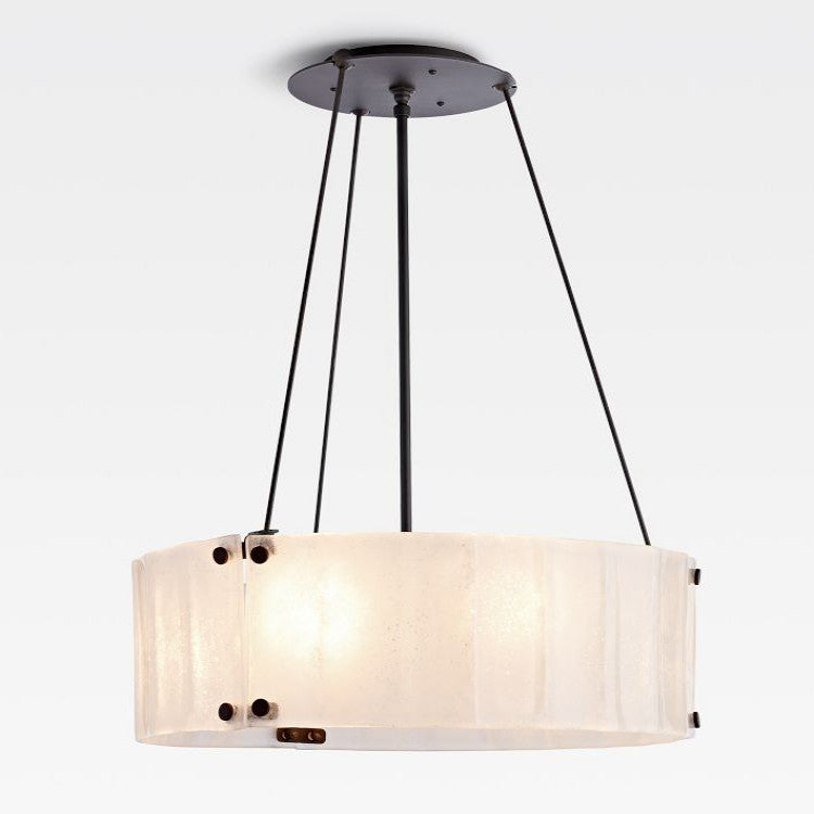 Willamette Round Crystal Chandelier 24" - thebelacan