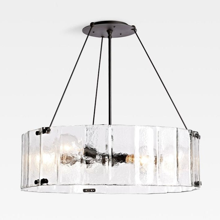 Willamette Round Crystal Chandelier 32" - thebelacan
