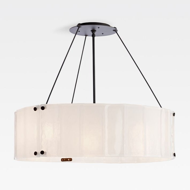 Willamette Round Crystal Chandelier 32" - thebelacan