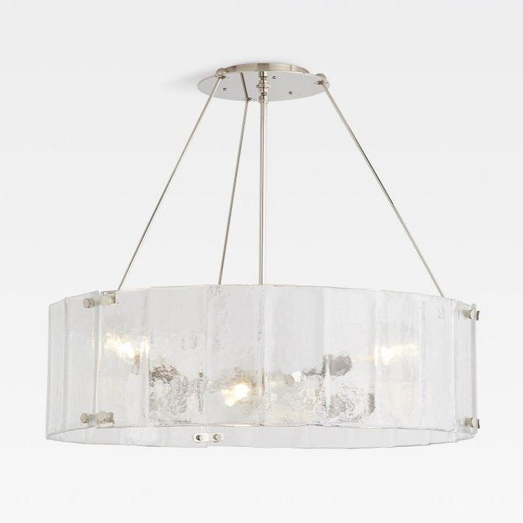 Willamette Round Crystal Chandelier 32" - thebelacan