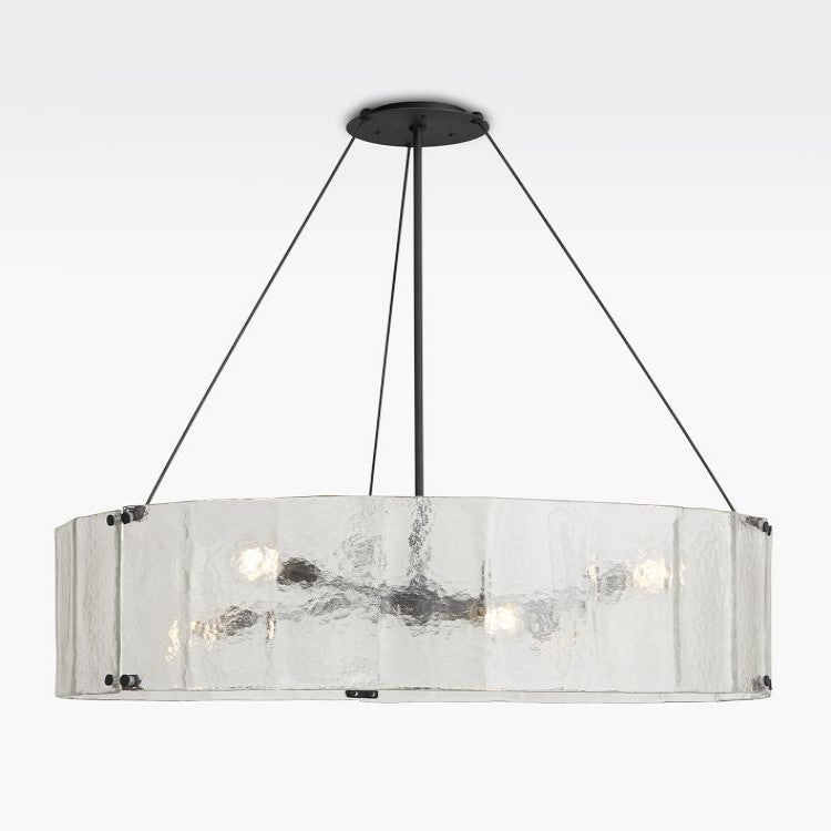 Willamette Round Crystal Chandelier 48" - thebelacan
