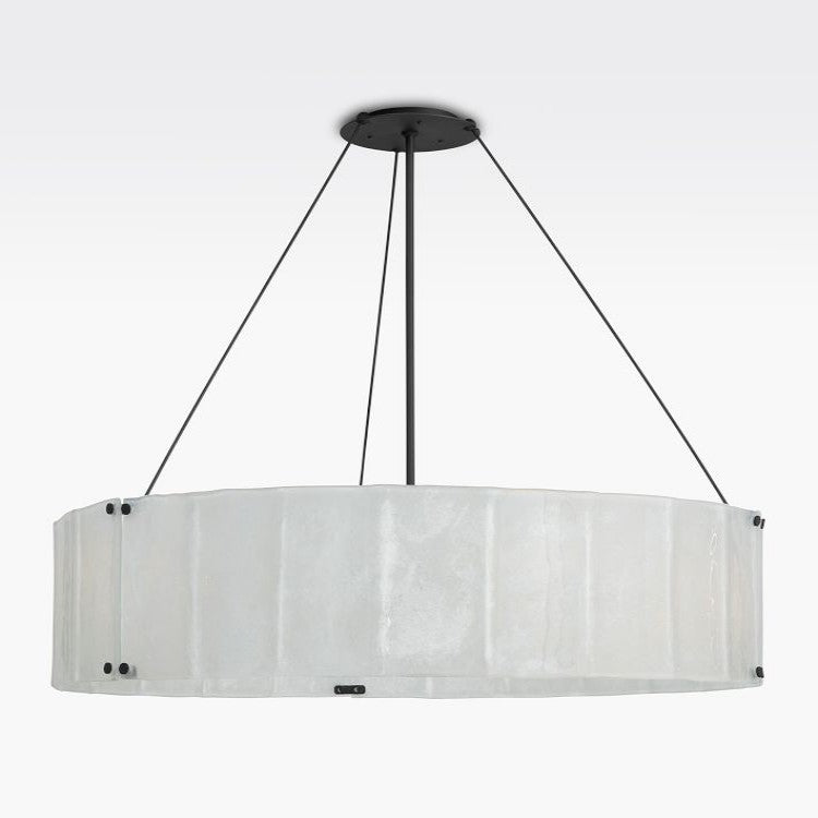 Willamette Round Crystal Chandelier 48" - thebelacan