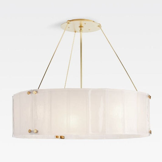 Willamette Round Crystal Chandelier 48" - thebelacan