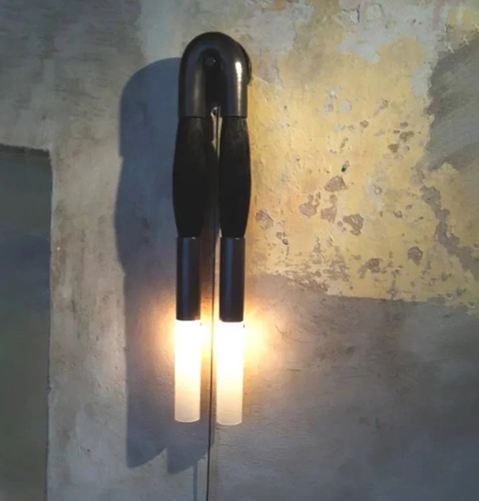 Horsehair Wall Sconce Lamp - thebelacan