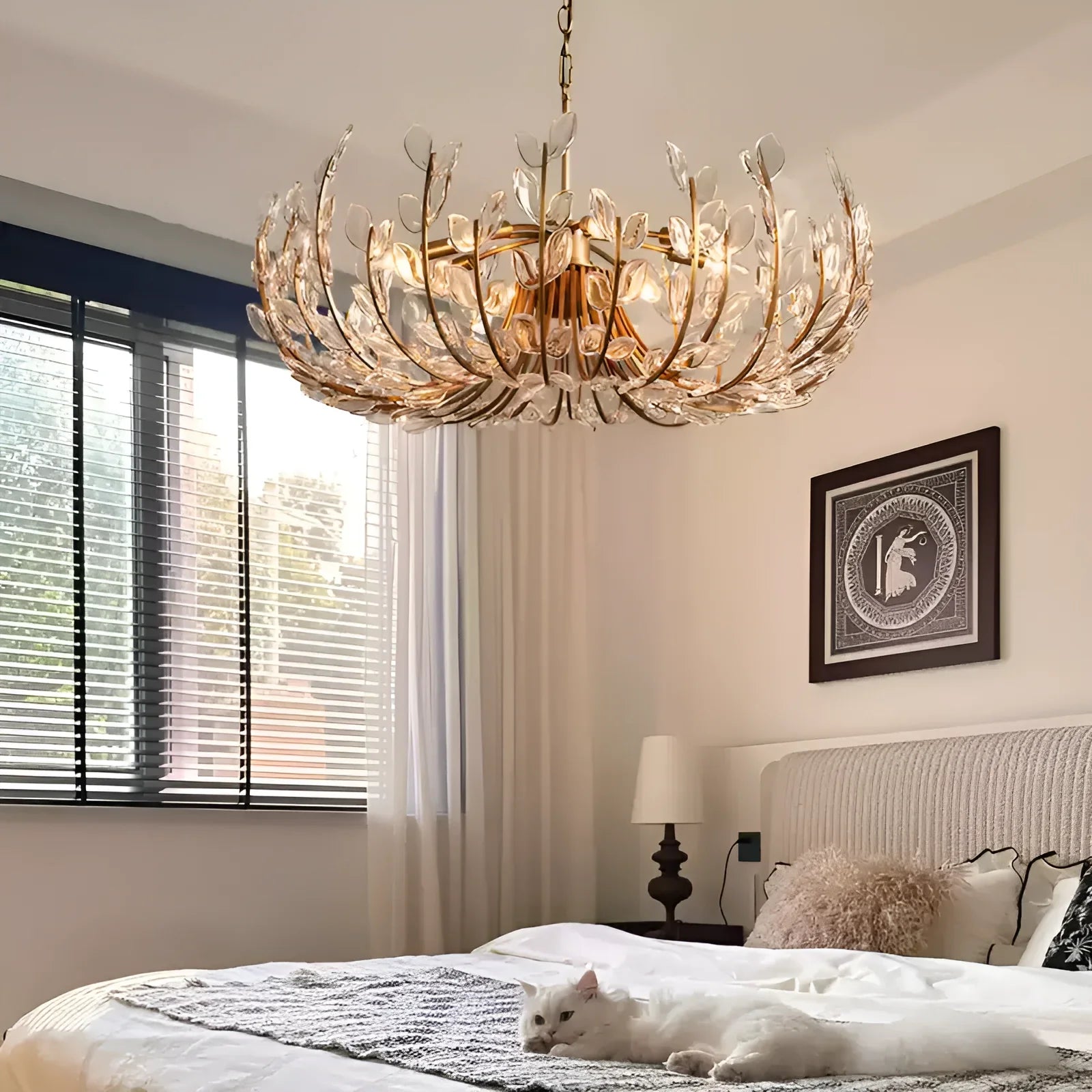 Adela 8 Light Chandelier 32“ - thebelacan