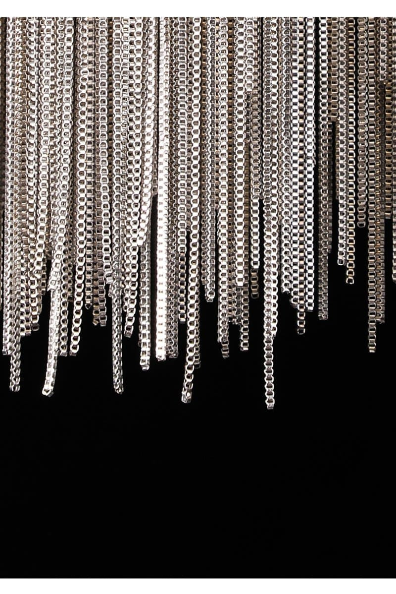 Alisa Luxury Round Chain Tassel Chandelier - thebelacan