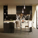 Raindrops 2-light Rod Round Chandelier - thebelacan