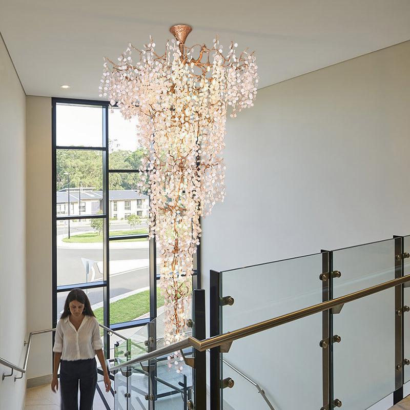 2 story foyer chandelier contemporary clearance