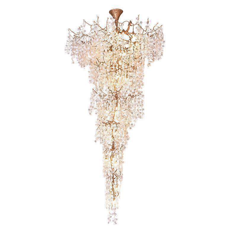 Monroe Two-tier Large Branch Chandelier - thebelacan