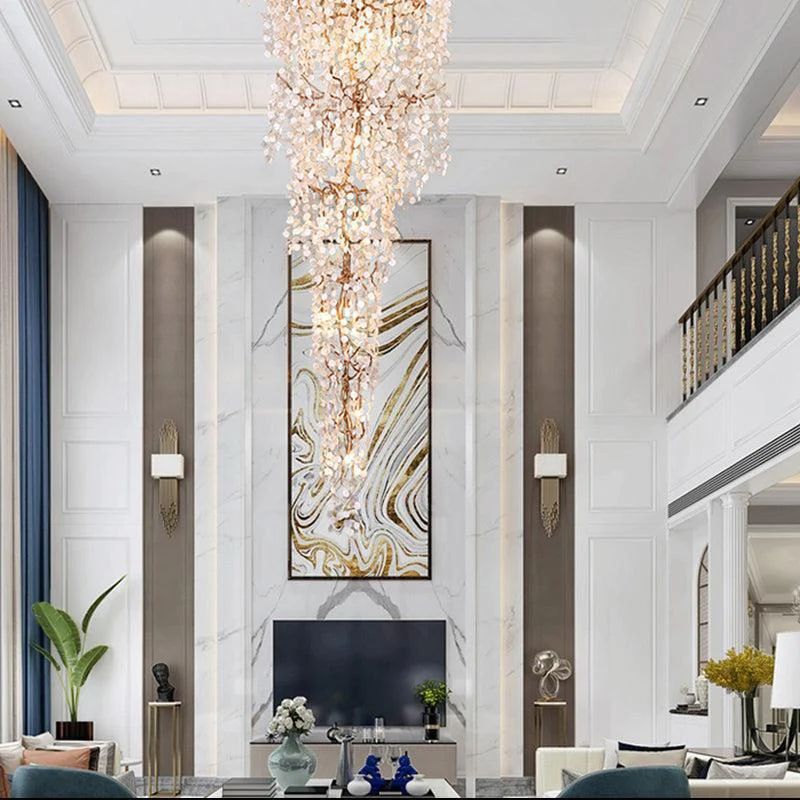 Monroe Two tier Large Branch Chandelier
