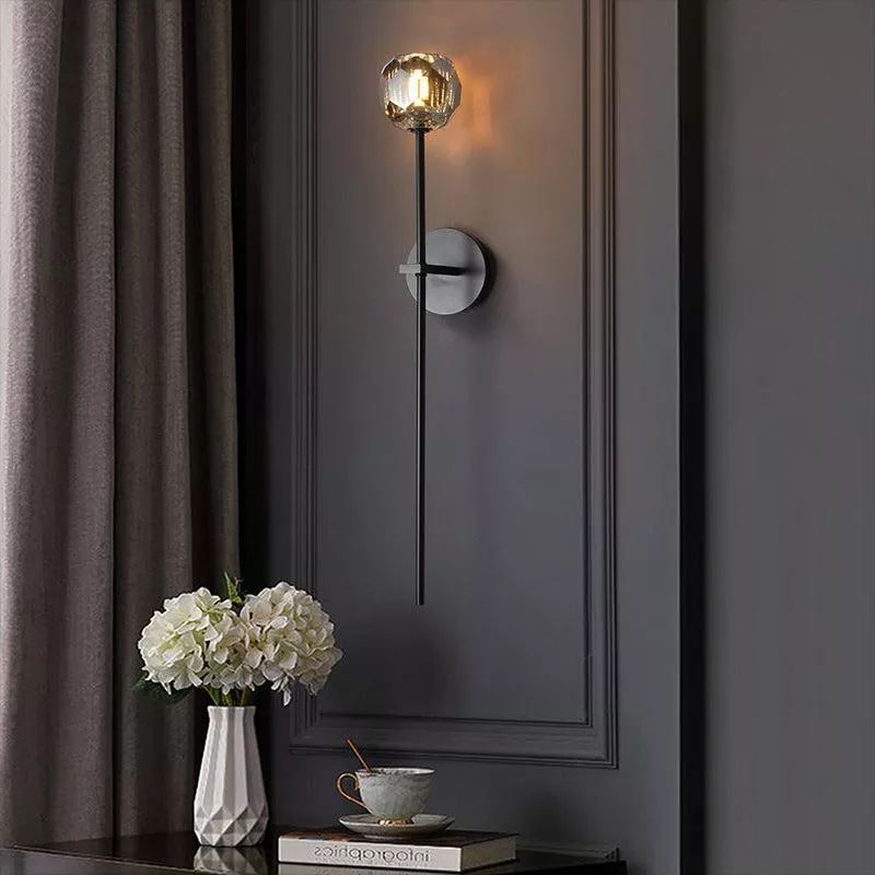 Kristal Glass Grand Wall Sconce - thebelacan