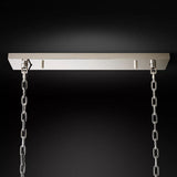 1920s Odem Rectangular Chandelier 40" - thebelacan