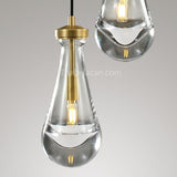 Raindrops 2-light Cord Round Chandelier - thebelacan