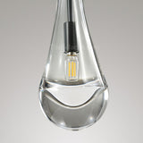 Raindrops 2-light Rod Round Chandelier - thebelacan