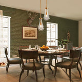 Raindrops 2-light Rod Round Chandelier - thebelacan