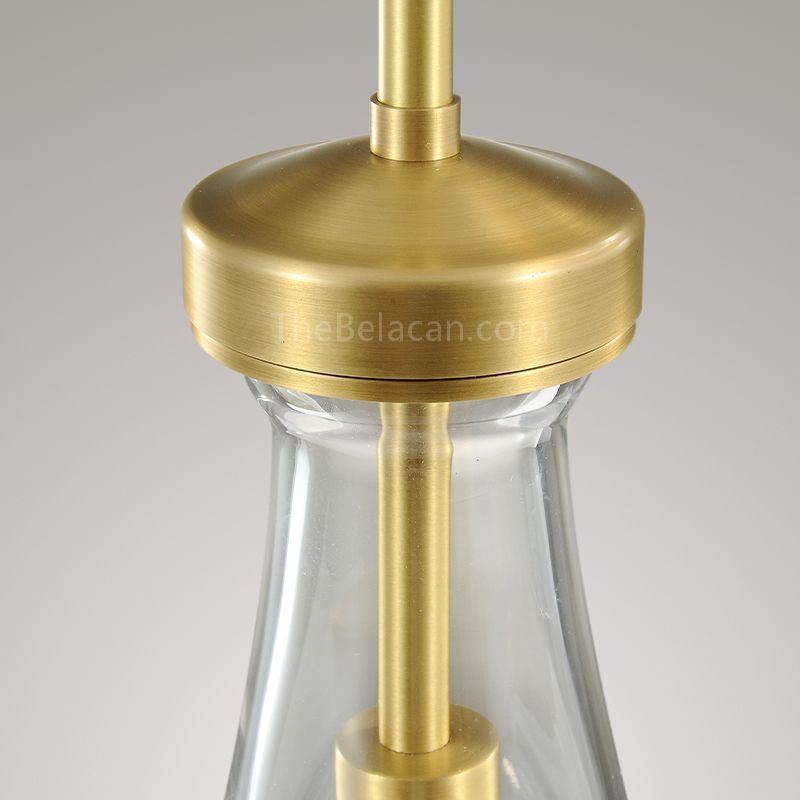 Raindrops 3-light Rod Round Chandelier - thebelacan