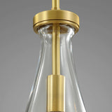 Raindrops 5-light Rod Rectangular Chandelier - thebelacan