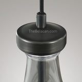 Raindrops 2-light Cord Round Chandelier - thebelacan