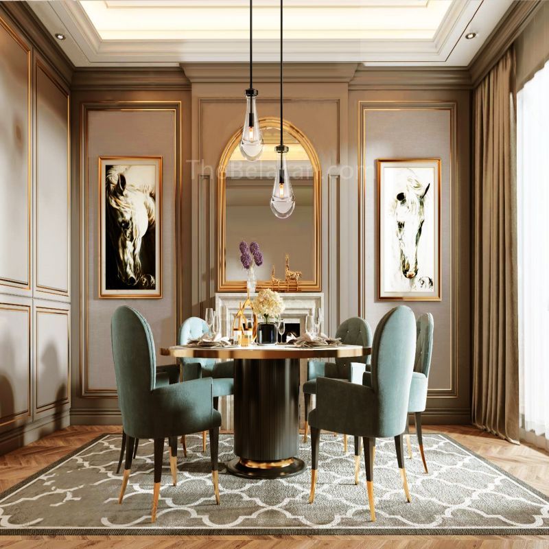 Raindrops 2-light Rod Round Chandelier - thebelacan