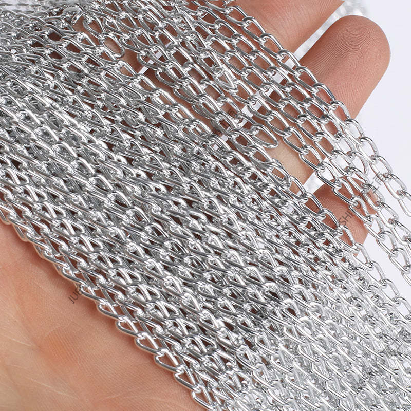 Fiona Aluminum Chain Tassel Wall Sconce - thebelacan