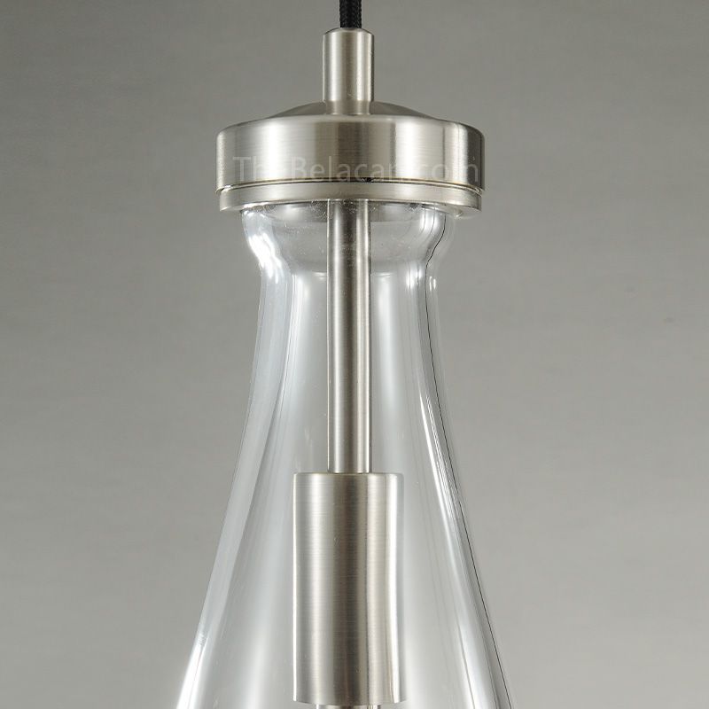 Raindrops 3-light Cord Round Chandelier - thebelacan