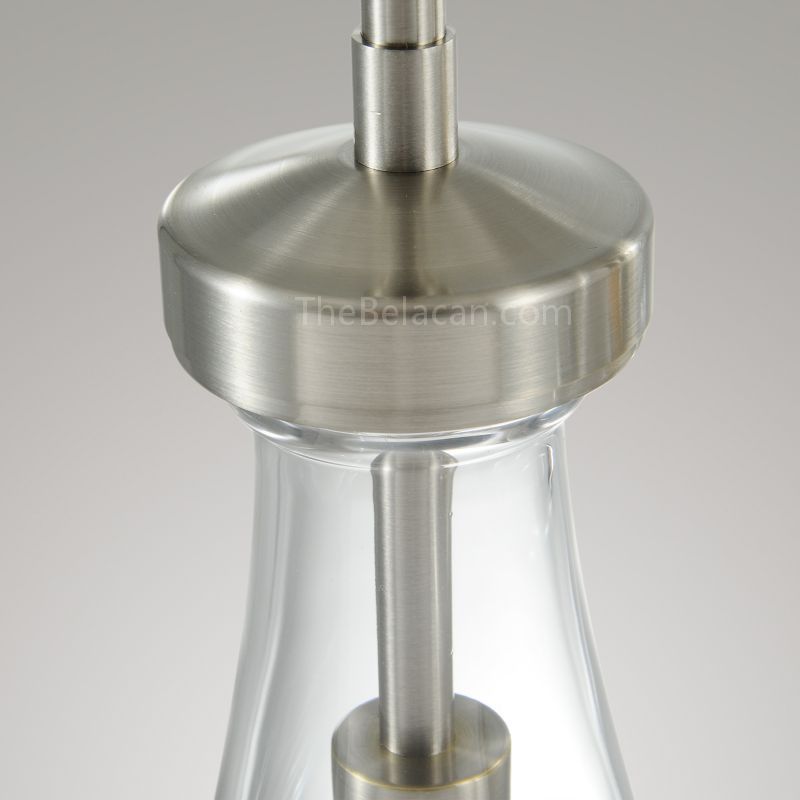 Raindrops 2-light Rod Round Chandelier - thebelacan