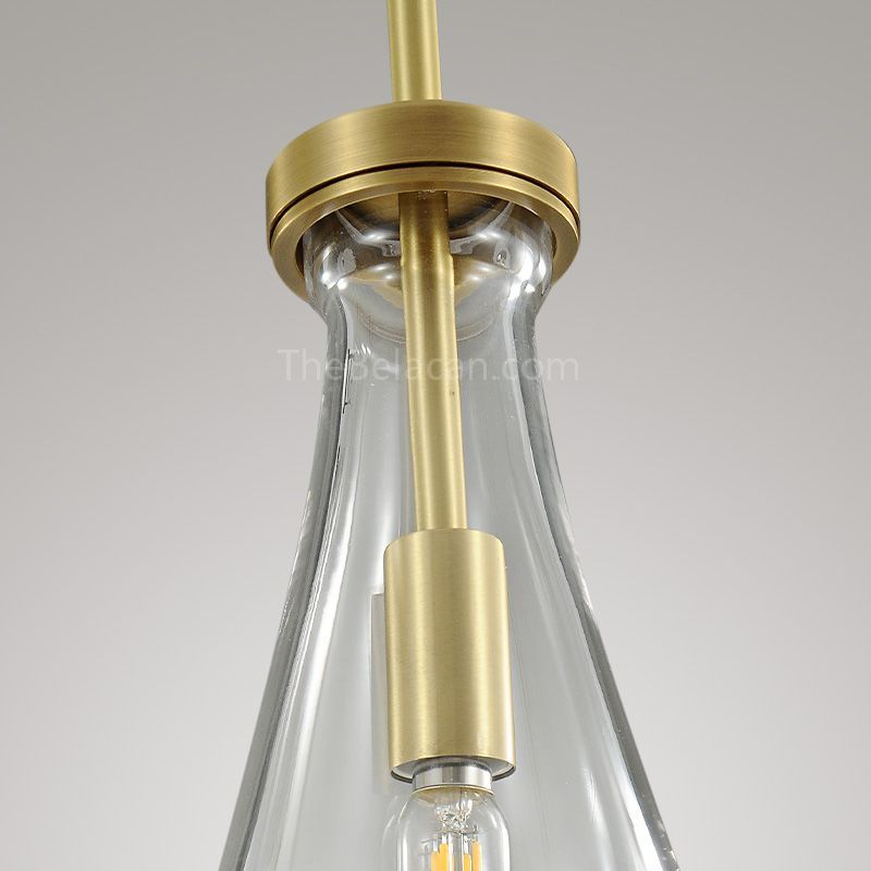 Raindrops 3-light Cord Round Chandelier - thebelacan