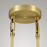 Raindrops 2-light Rod Round Chandelier - thebelacan