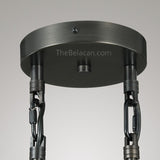 Raindrops 2-light Rod Round Chandelier - thebelacan