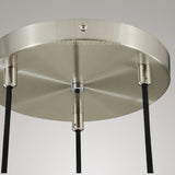 Raindrops 3-light Cord Round Chandelier - thebelacan