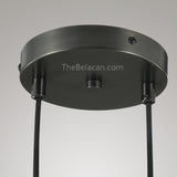 Raindrops 2-light Cord Round Chandelier - thebelacan