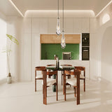 Raindrops 2-light Cord Round Chandelier - thebelacan