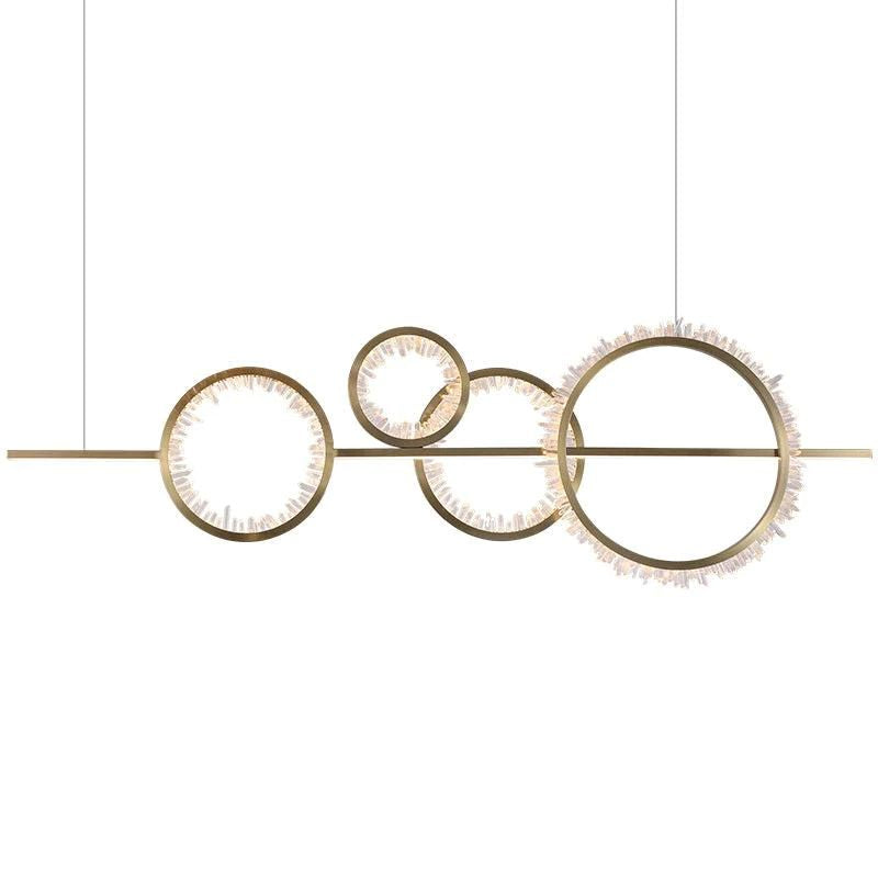 Rock Crystal Gear Chandelier - thebelacan