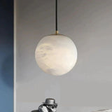 Alabaster Ball Pendant Light - thebelacan