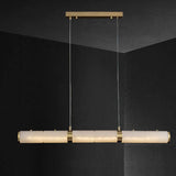 Alabaster Cylindrical Chandelier - thebelacan