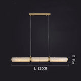 Alabaster Cylindrical Chandelier - thebelacan