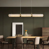 Alabaster Cylindrical Chandelier - thebelacan