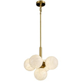 Alabaster Global Rod/Cord Pendant - thebelacan