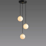 Alabaster Global Wavy Chandelier - thebelacan