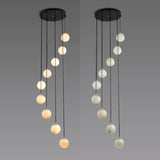Alabaster Global Wavy Chandelier - thebelacan