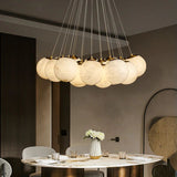 Alabaster Global Ceiling Pendant - thebelacan
