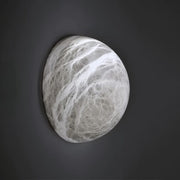 Alabaster Hemisphere Wall Sconce - thebelacan