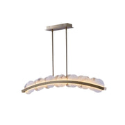Alabaster Meridian Kitchen Island Chandelier 47" - thebelacan