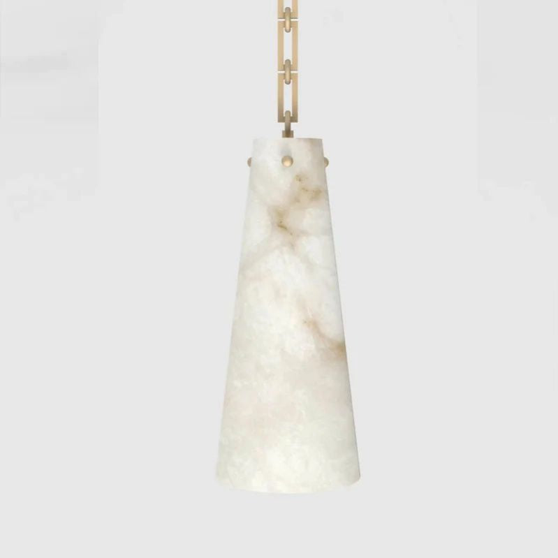 Alabaster Modern 3-light Marble Chandelier - thebelacan