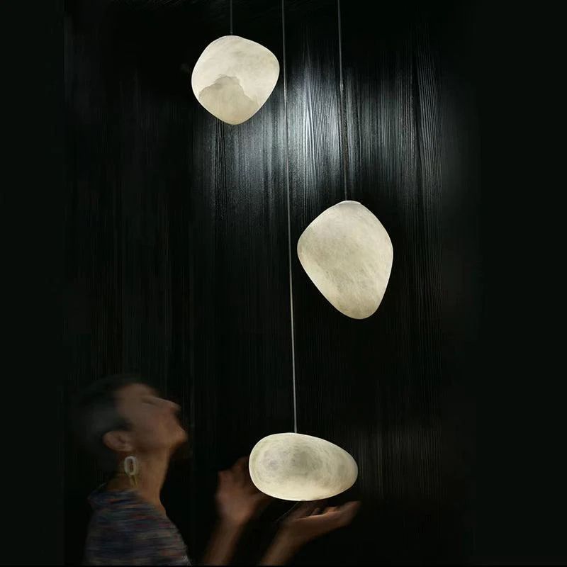 Alabaster Natural Stone Pendant - thebelacan