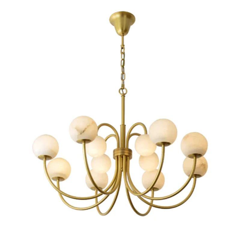 Alabaster Radial Chandelier - thebelacan