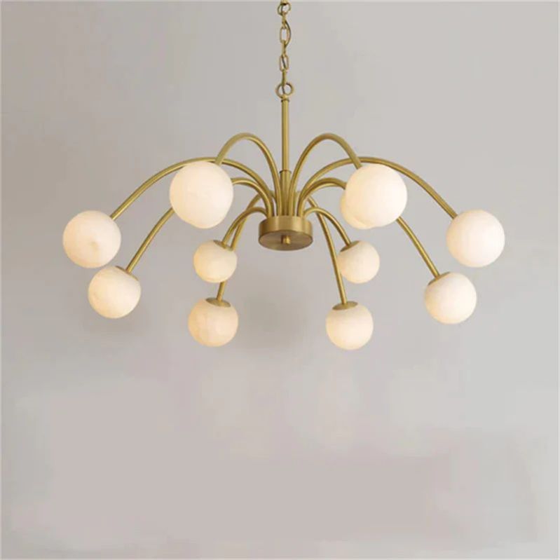 Alabaster Radial Chandelier - thebelacan