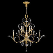 Alice Candle Round 2-Tier Chandelier 56" - thebelacan